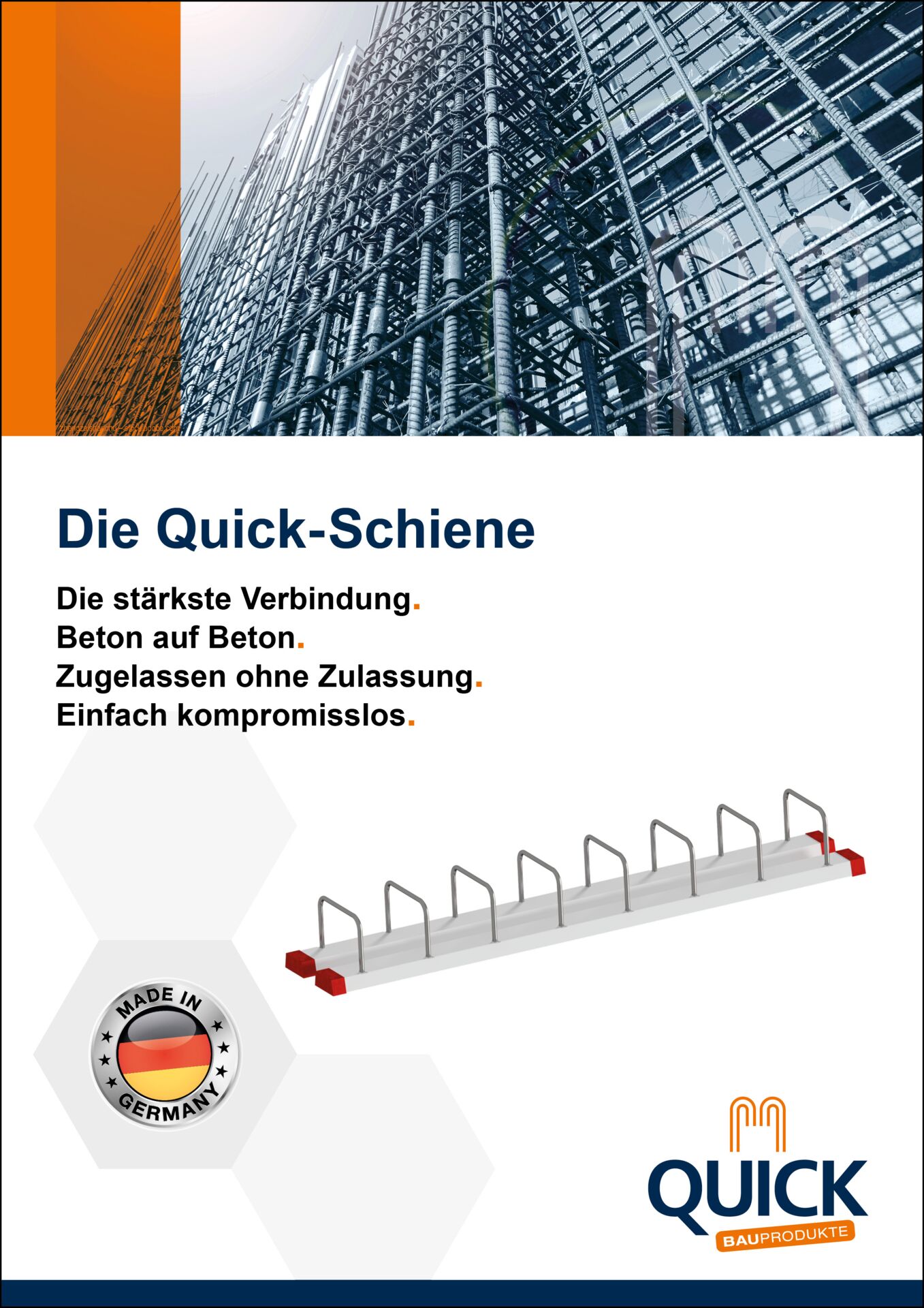 Titelseite der Broschüre Die Quick-Schiene